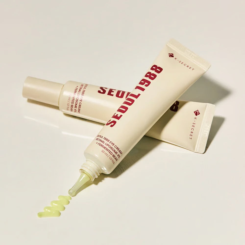 K-SECRET SEOUL 1988 Eye Cream | Korean Retinal Cream for Wrinkles, Brightening & Firmness | 30ml